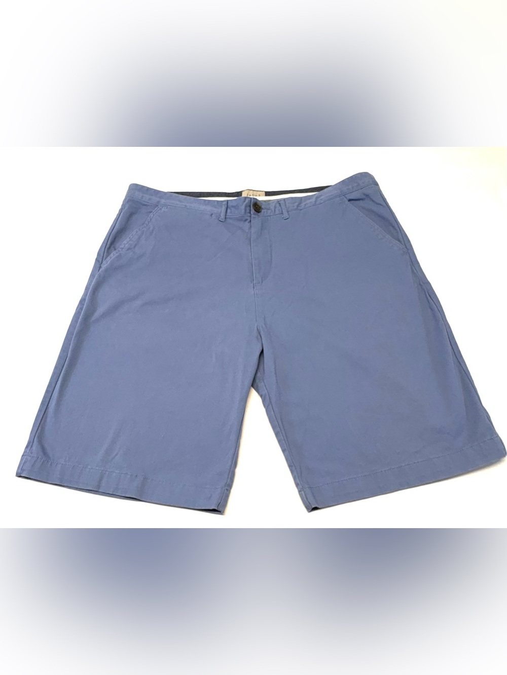 Jachs NY Men’s Flat Front Chino Golf Shorts - Slate Blue - Size 40 (EUC)